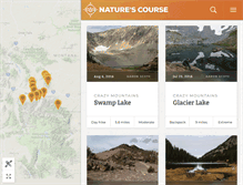 Tablet Screenshot of naturescourse.com